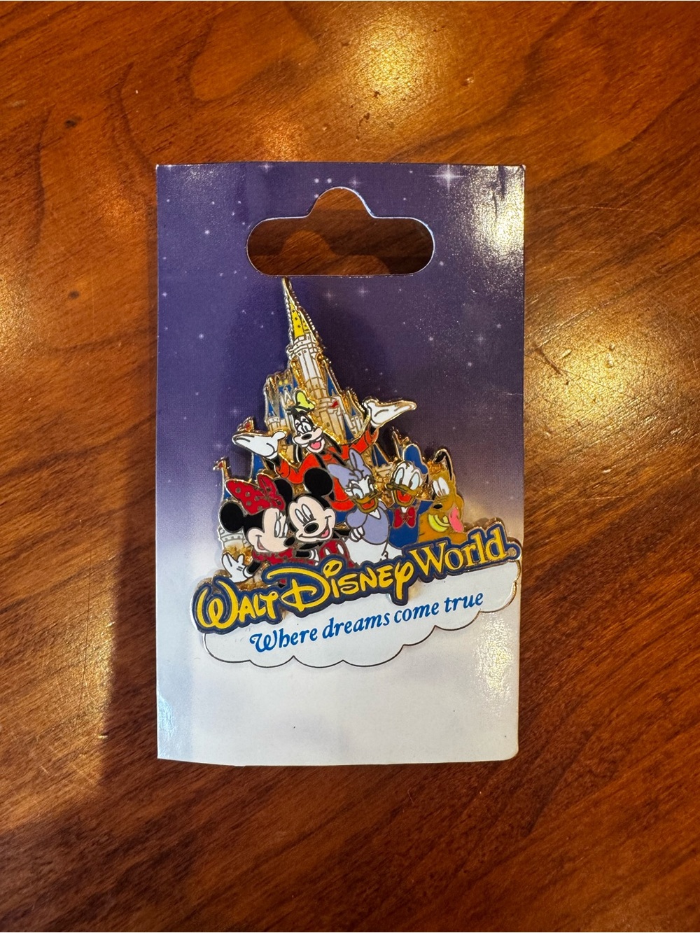 Disney “Where Dreams Come True”  Castle & Characters Collectible Pin
